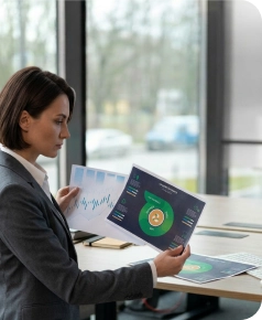 Healthcare billing report analysis review