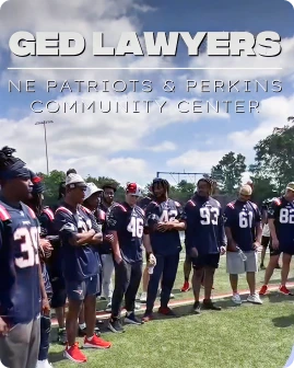 Ged Lawyers community sports partnership event