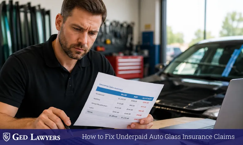 Underpaid auto glass insurance claims can reduce revenue for auto glass businesses